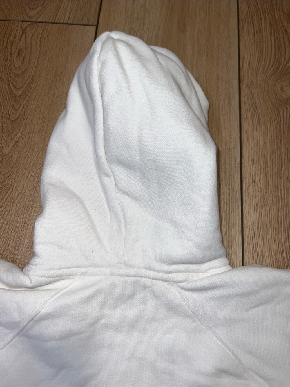 Aritzia TNA Cozy Fleece Hoodie in White - Picture 8 of 10